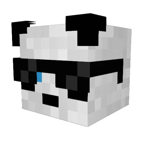 Merlin5138 Minecraft avatar head, 3D render