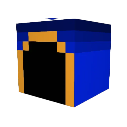 MerlinO_0 Minecraft avatar head, 3D render