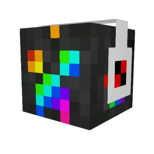 Merlinracer82 Minecraft avatar head, 3D render