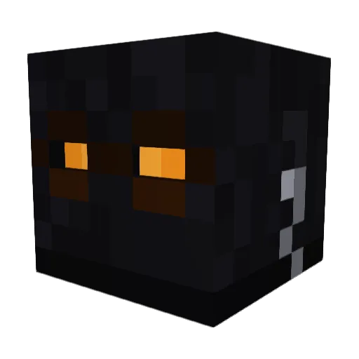 Minecraft-Avatar von MerryC: Kopf als 3D-Render