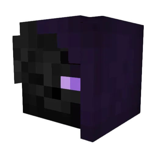 Mersin7x Minecraft avatar head, 3D render