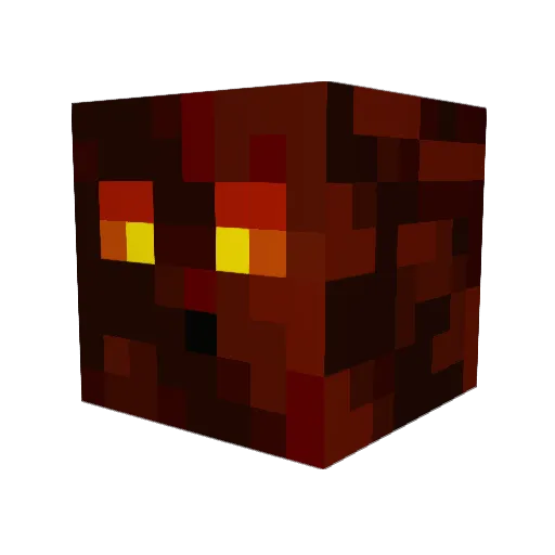 Mert053_ Minecraft avatar head, 3D render