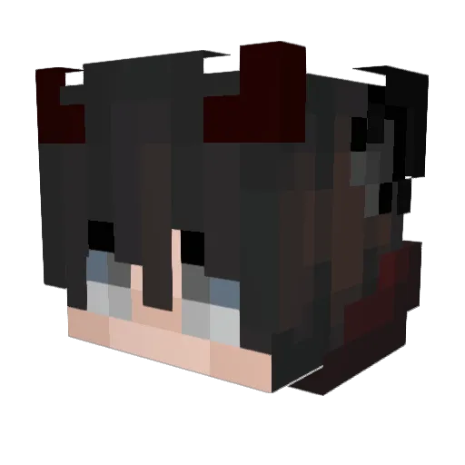 MertBeyyy Minecraft avatar head, 3D render