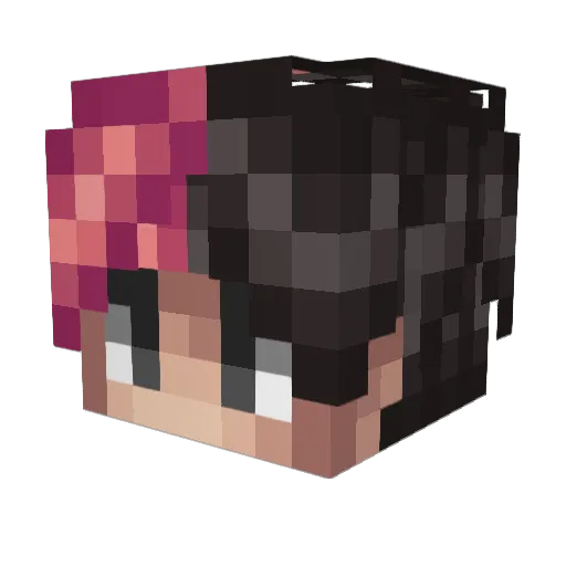 MertcanBFM Minecraft avatar head, 3D render