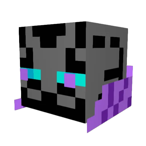 Merton0342 Minecraft avatar head, 3D render