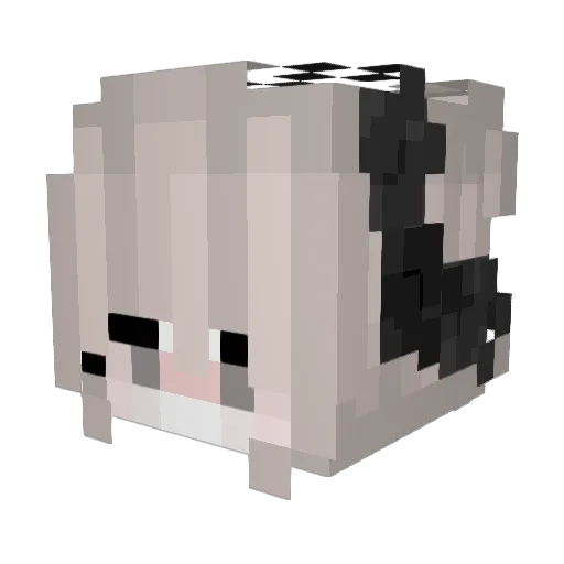 MertzaSkertz Minecraft avatar head, 3D render