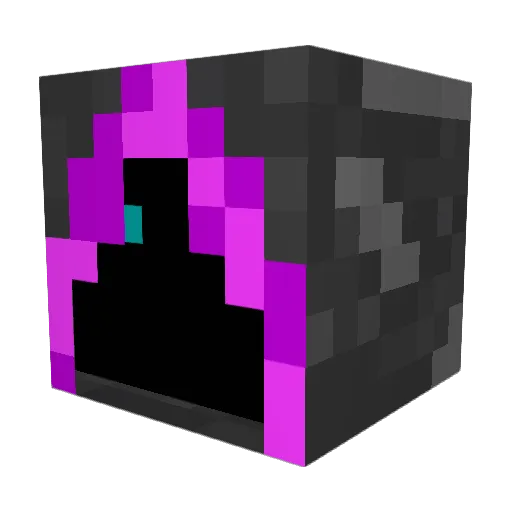 Merwer77 Minecraft avatar head, 3D render
