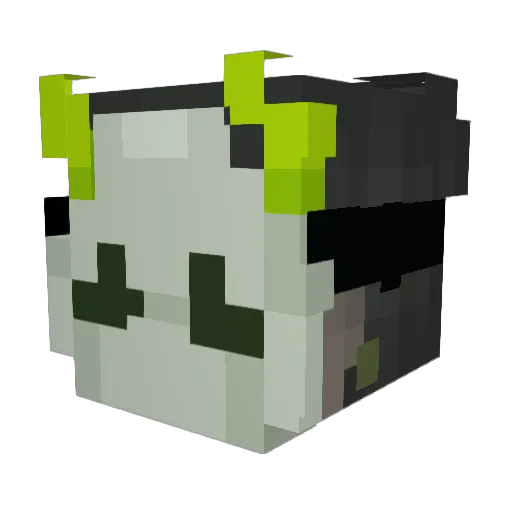Mesmerman220 Minecraft avatar head, 3D render