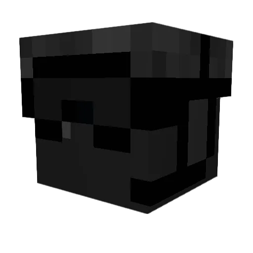 MessBox Minecraft avatar head, 3D render