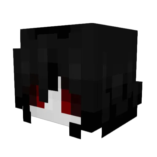 Messico Minecraft avatar head, 3D render