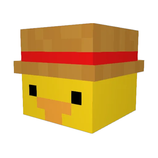 Messifan221 Minecraft avatar head, 3D render