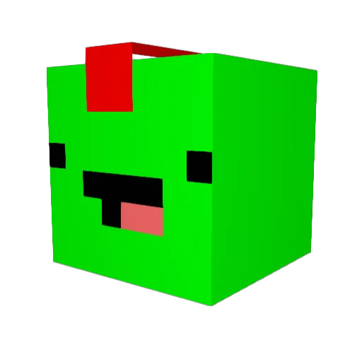 Messman213 Minecraft avatar head, 3D render
