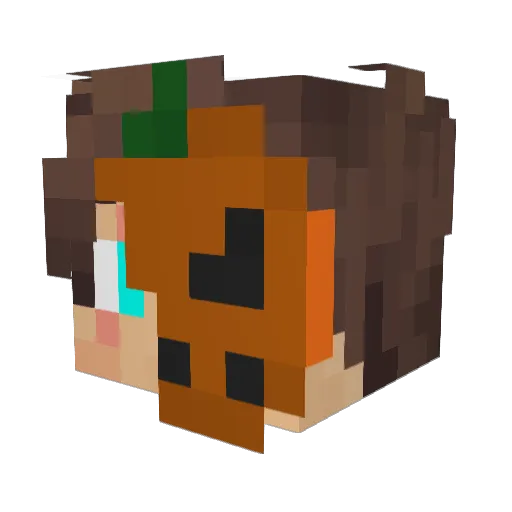 Minecraft-Avatar von Mesterkri: Kopf als 3D-Render
