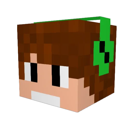 MestreKinG Minecraft avatar head, 3D render