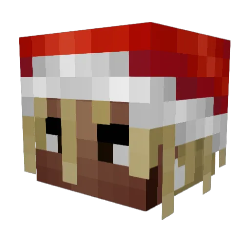 Mestria Minecraft avatar head, 3D render