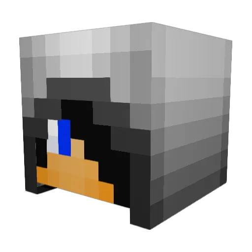 Mesut_003 Minecraft avatar head, 3D render