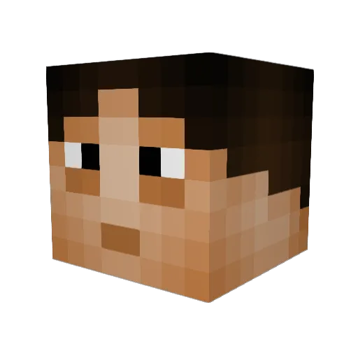 Mesut___Ozil Minecraft avatar head, 3D render