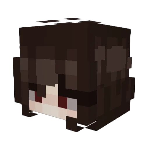 Met2099 Minecraft avatar head, 3D render