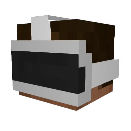 MetaMikeVR Minecraft avatar head, 3D render