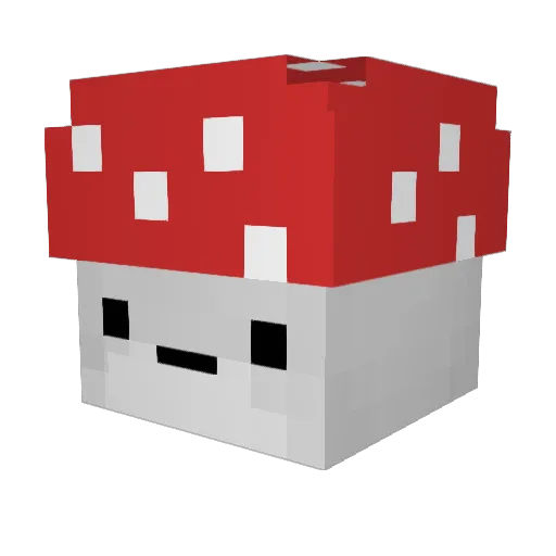 MetaSploitV1 Minecraft avatar head, 3D render