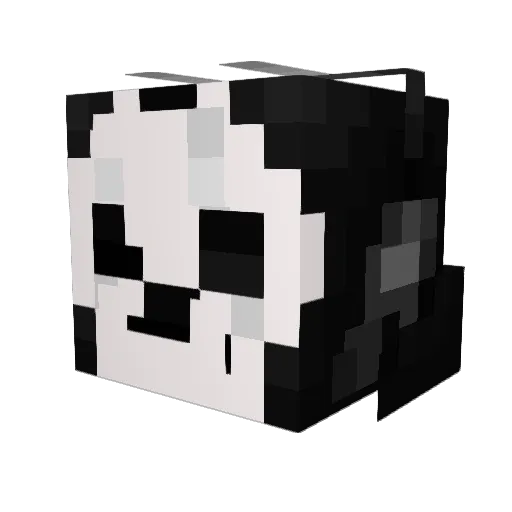 MetalPhantom120 Minecraft avatar head, 3D render