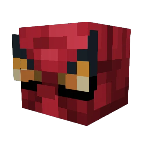 Metal_overlord13 Minecraft avatar head, 3D render