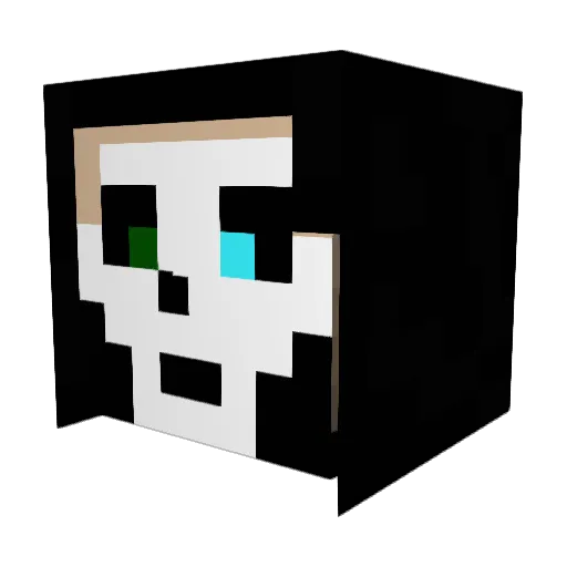 Metaljoe1998 Minecraft avatar head, 3D render