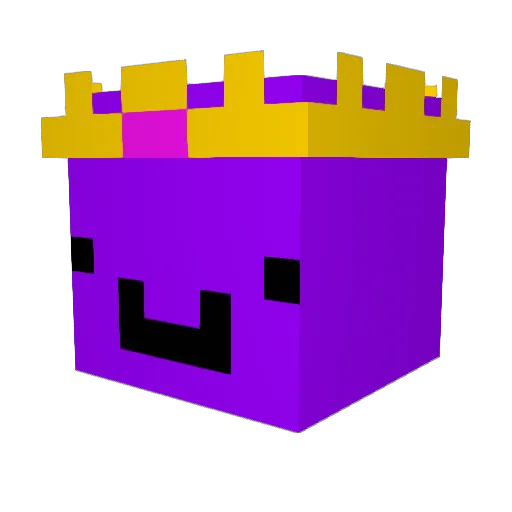 MetallicSnail3 Minecraft avatar head, 3D render