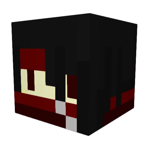 Metalstar33 Minecraft avatar head, 3D render
