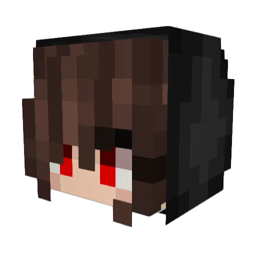 Mete2132 Minecraft avatar head, 3D render