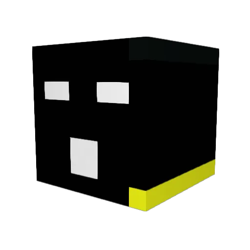MeteorManiacYT Minecraft avatar head, 3D render