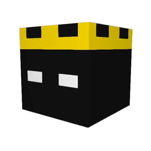 Methodv Minecraft avatar head, 3D render