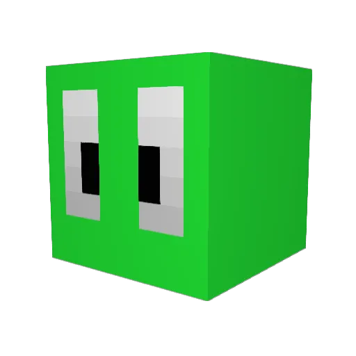 Metrix_40 Minecraft avatar head, 3D render