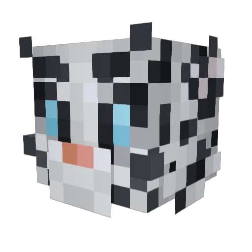 Metronome1021 Minecraft avatar head, 3D render