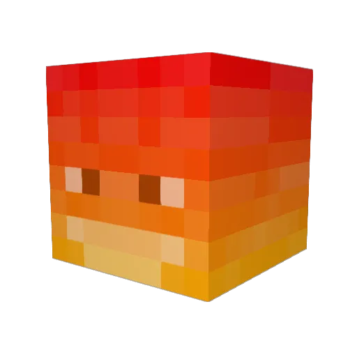 Mettwurst_Peth Minecraft avatar head, 3D render