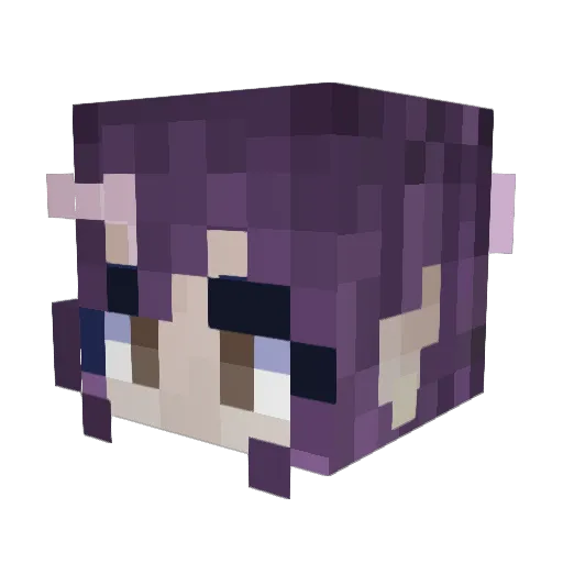 MewDragon Minecraft avatar head, 3D render