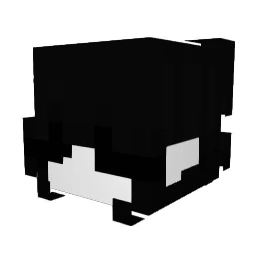 MewOMew609 Minecraft avatar head, 3D render