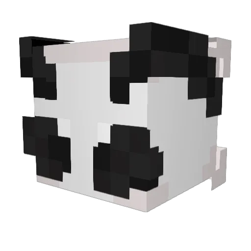 Mew_PL Minecraft avatar head, 3D render