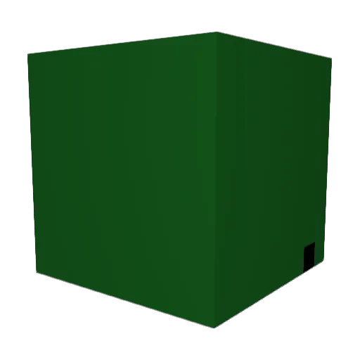 Mewkuhiscool Minecraft avatar head, 3D render