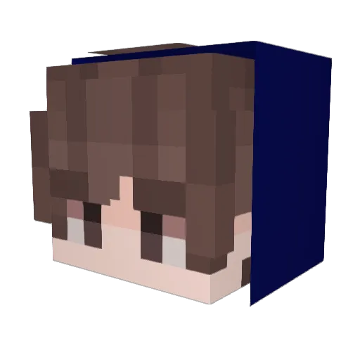 MexAssociation Minecraft avatar head, 3D render