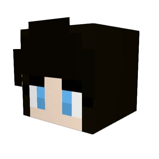 MexiZombieRunner Minecraft avatar head, 3D render