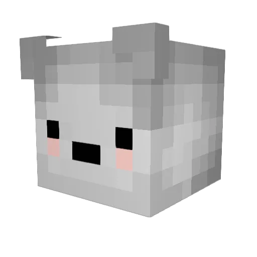 MexicanRunner Minecraft avatar head, 3D render