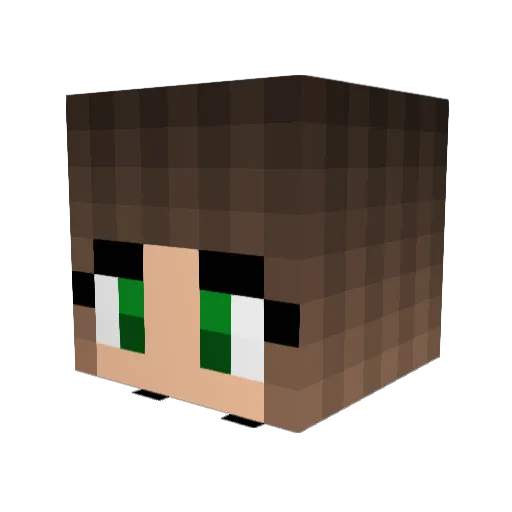 MexicanSnowman1 Minecraft avatar head, 3D render