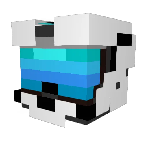 MexicanTaco99 Minecraft avatar head, 3D render