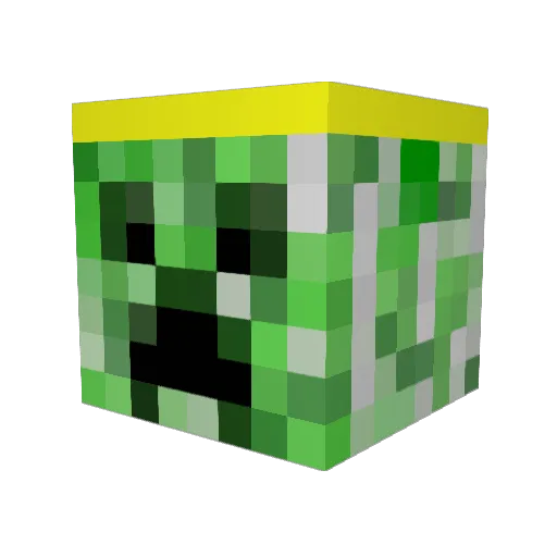 Mexican_414 Minecraft avatar head, 3D render