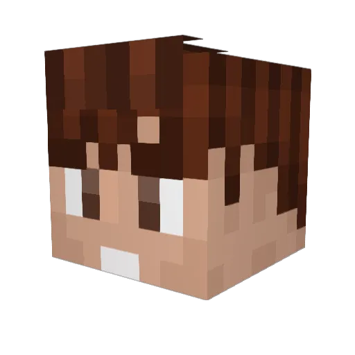 Mexican_Defender Minecraft avatar head, 3D render