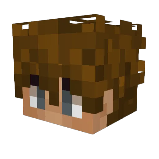 Mexxi0405 Minecraft avatar head, 3D render
