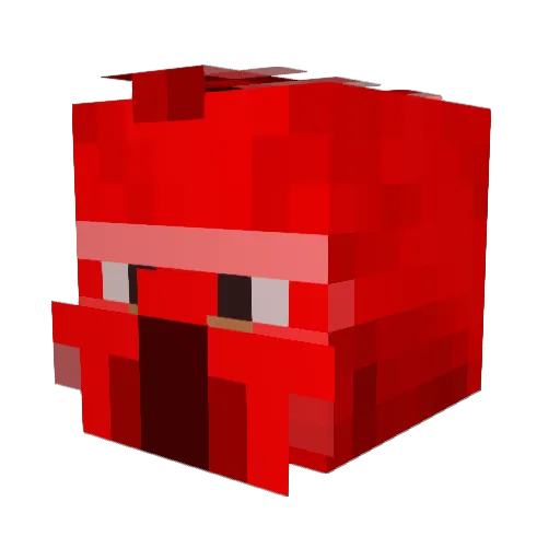 Mezify Minecraft avatar head, 3D render