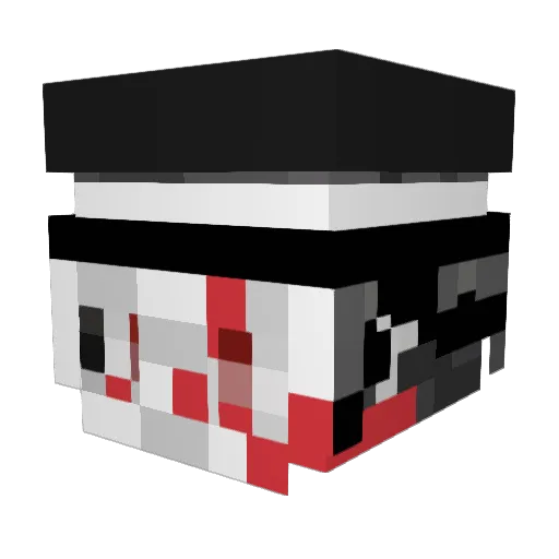 Mfuller6978 Minecraft avatar head, 3D render