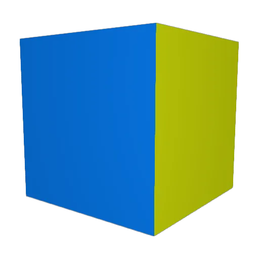 Mg1_ Minecraft avatar head, 3D render